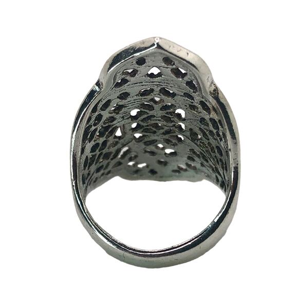 Silver Boho Ring - Size 6.5 - Picture 6 of 7
